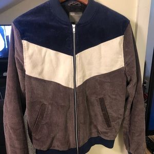 LIKE NEW ASOS corduroy bomber jacket size M